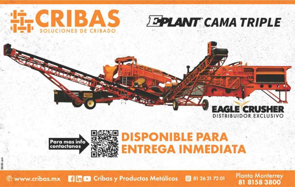 Plantas moviles de trituracion y cribado para entrega inmediata. Distribuidor exclusivo Eagle Crusher