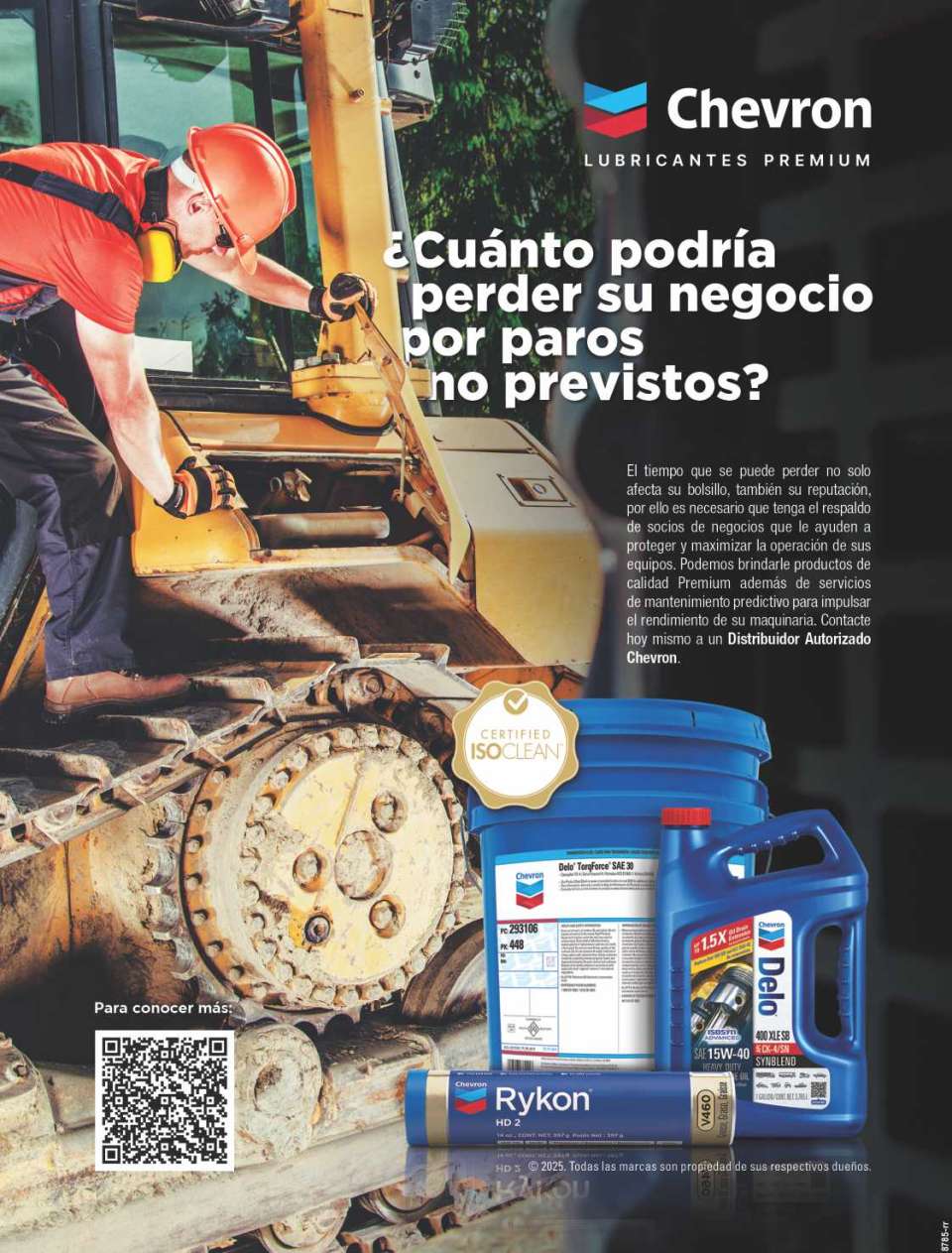 Impulsamos el rendimiento en la Industria de la Construccion. Lubricantes Premium. Certificados ISOCLEAN Impulsamos el rendimiento en la Industria de la Construccion. Lubricantes Premium. Certificados ISOCLEAN